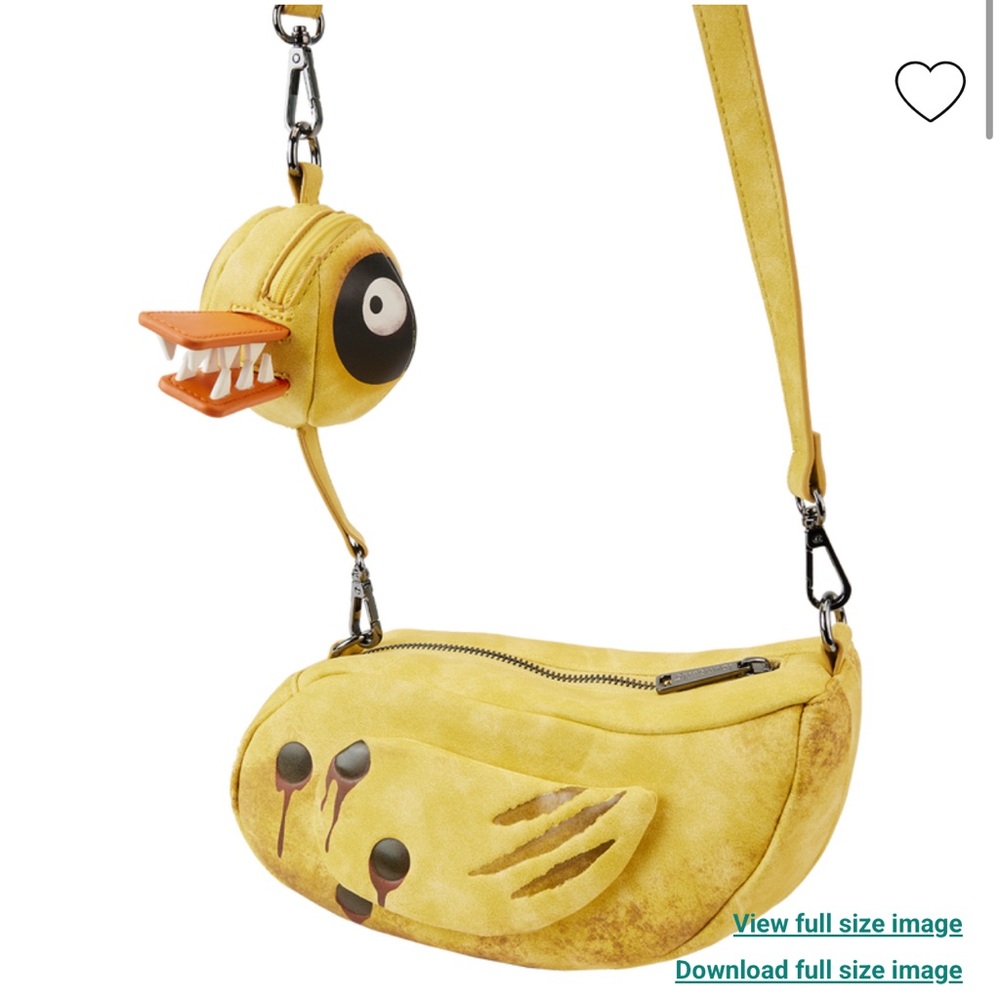 Loungefly Nightmare Before Christmas Toy Undead Duck Crossbody Bag